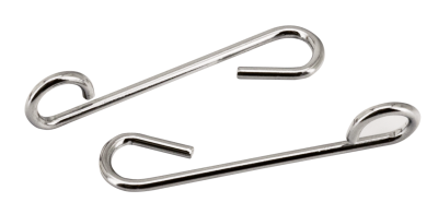 GZP 10Pck alternator plug retainer Inox (FR)