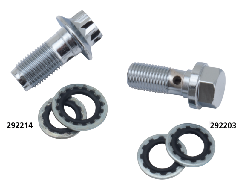 GZP Chrome banjo bolt 7/16"-24 (FR)