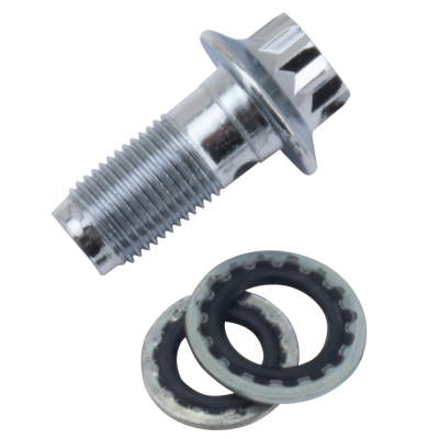 GZP Chrome banjo bolt 7/16"-24 (FR)