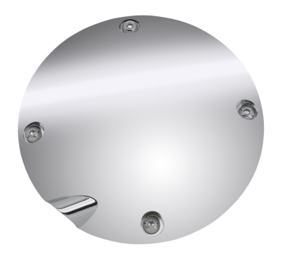 GZP Chrome derby cover XL94-03 #34742 (FR)