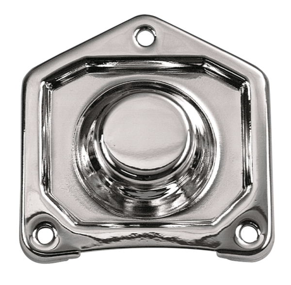 GZP Chrome Solenoid cover BT91-06 w/scre (FR)