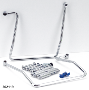 GZP Saddlebag supports FXD91-17 FXDWG91- (FR)