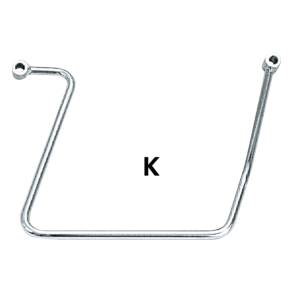 GZP Saddlebag supports FXD91-17 FXDWG91-