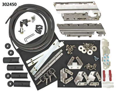 GZP Isolator set saddlebag FLH/T14-UP (FR)