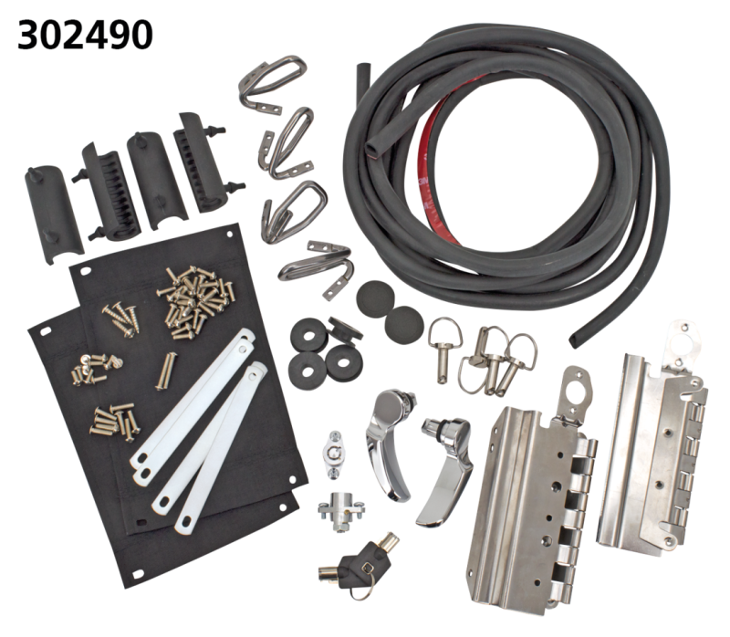 GZP saddlebag latch kit FLH/T14-UP (FR)