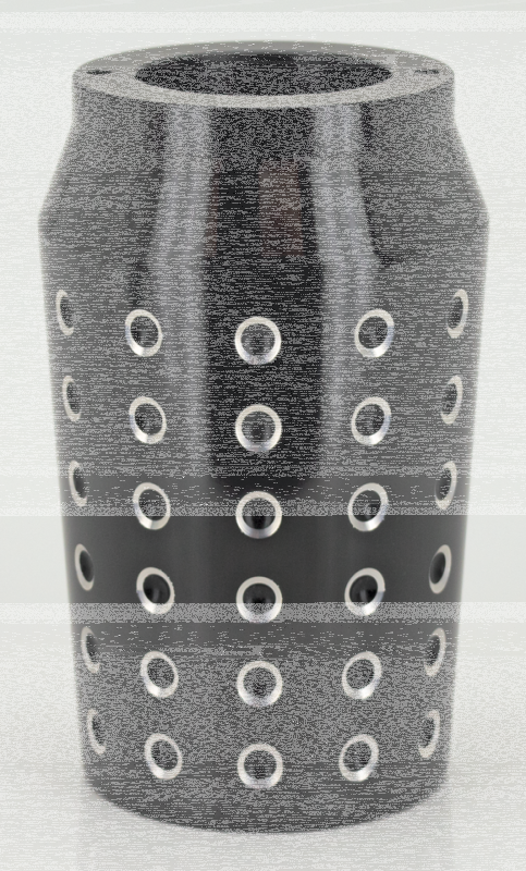 GZP Black hole-shot fork covers FLH/T14- (FR)