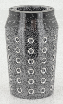GZP Black hole-shot fork covers FLH/T14- (FR)