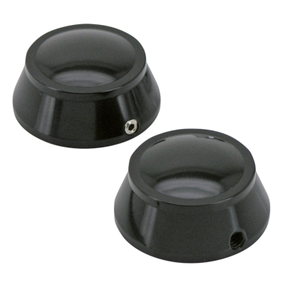 GZP Black swingarm pivot covers XL04- (FR)