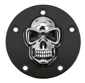 GZP Blk/chr skull points cover TC99-u (FR)
