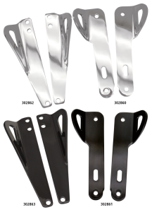 GZP chr tie-down bracket kit FLH/T14-UP