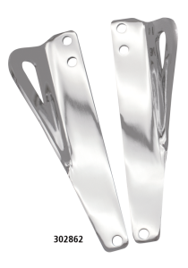 GZP chr tie-down bracket kit FLH/T95-13 (FR)