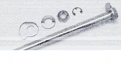 Rear axle kit FLH/T14-up (retro 09-UP) (FR)