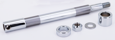 GZP Chr front axle kit FLST08-up (FR)