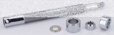 GZP Chr FR axle kit XL883L XL1200X11-UP (FR)