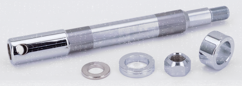 GZP Chr FR axle kit XL883N XL1200V14-UP (FR)