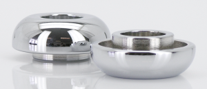 GZP Chr front wheel spacer kit FLH/T00-0 (FR)