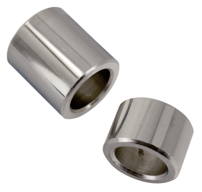 GZP Chr 25mm ID wheel spacer .317" long (FR)