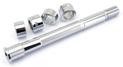 GZP Chr front axle kit ST18-up 9.87" frk (FR)