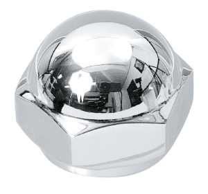 GZP Chrome Glide acorn top stemnut 1"-24 (FR)