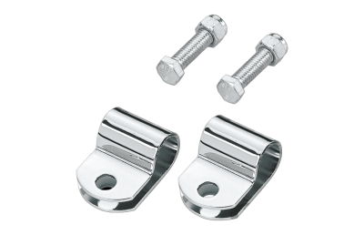 GZP Turn signal clamp chrome (FR)