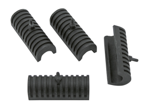 GZP Saddlebag lwr bumper rubbers FLH/T93 (FR)