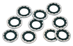 GZP 10pck banjo seal washer 10mm alu/rub (FR)