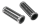 GZP Streamliner grip set chrome/rubber 1 (FR)