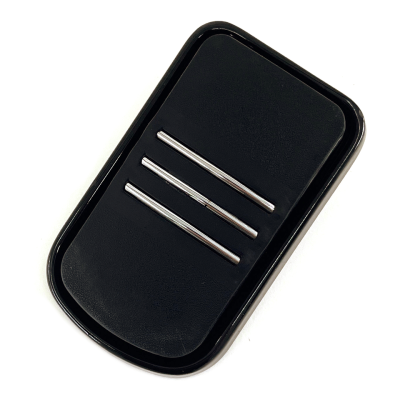 GZP Black streamliner brake pedal pad (FR)