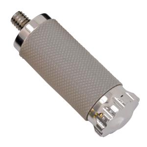 GZP Chrome Turbo shift peg w/stud gray r (FR)
