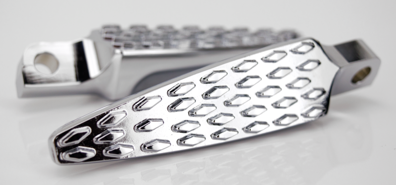 GZP Argyle 45dgr footpegs Chrome (FR)