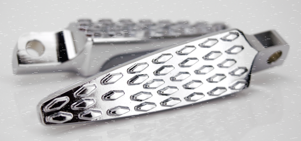 GZP Argyle 45dgr footpegs Chrome (FR)