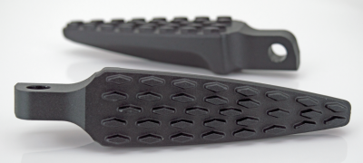 GZP Argyle straight footpegs matt Blk SP (FR)