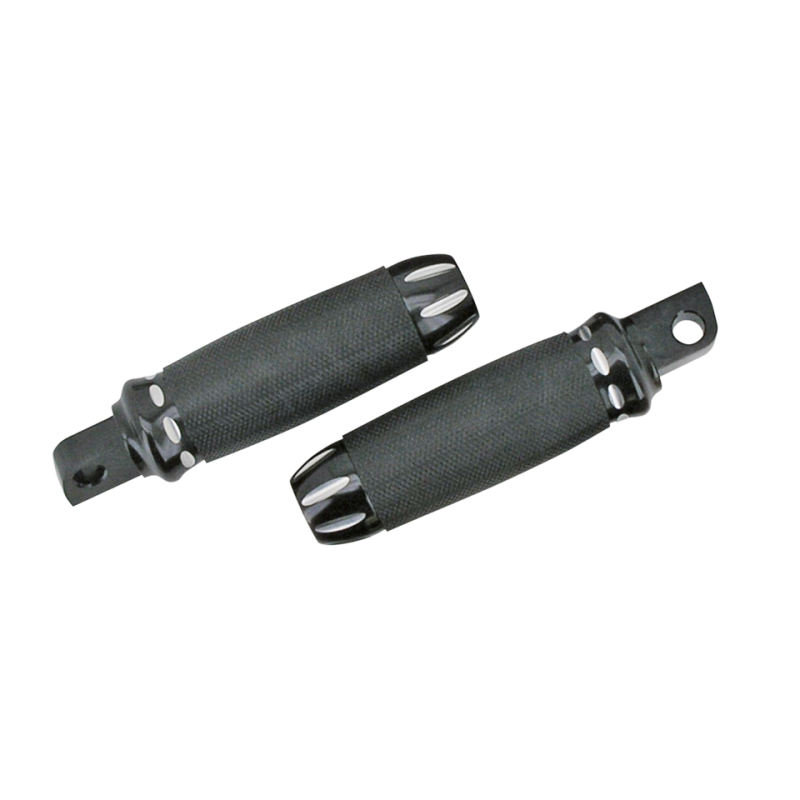 GZP Panorama Foot peg set,Cntr.Black (ma (FR)