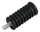 GZP Shift Peg w/short stud black rubber