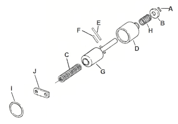 GZP Solenoid inner boot # 31441-65A (FR)