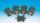 GZP Hex head rubbermount 1/4"-20, 5pck (FR)