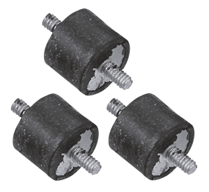 GZP Anti vibration mount 3pck 5/16x24UNF (FR)