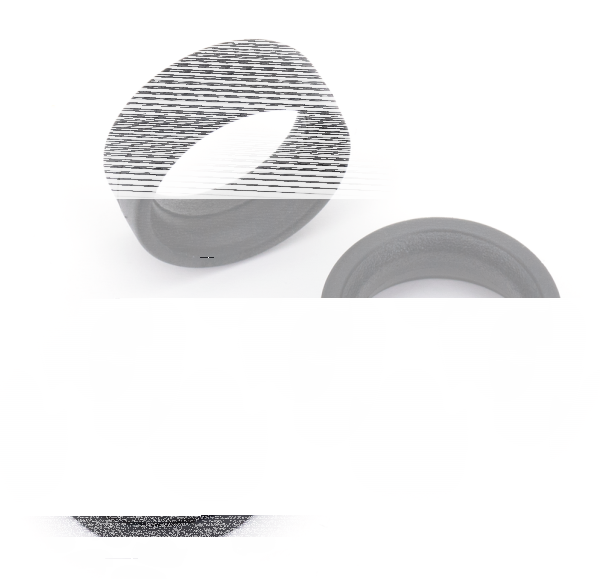 GZP Replacement ISO rubbers 3pck (FR)