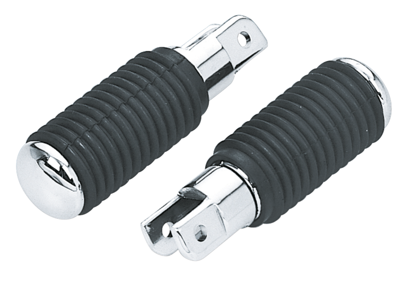 GZP foot pegs w/chrome end 5/8" sqr mnt (FR)