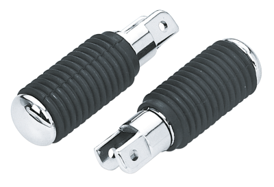 GZP foot pegs w/chrome end 5/8" sqr mnt (FR)