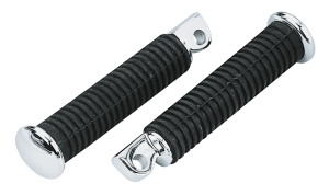 GZP Footpeg set with chrome end cap (FR)