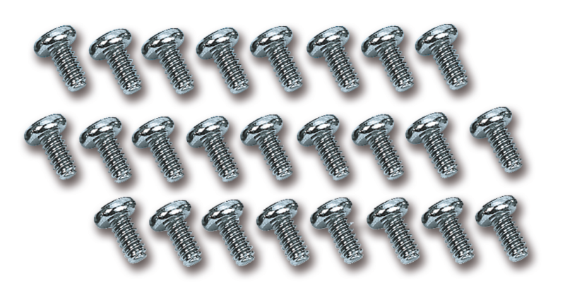 GZP 25pck Screw #6-32x1/4" Pan head PZ1 (FR)