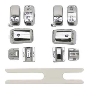 GZP Chr swtchcapkit XL/FXD/F*ST/FLHR96up (FR)