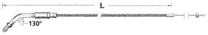 Stealth Throttle cbl E+G81-95 LN=41" 135 (FR)