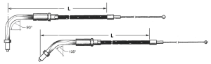 Barnett Stealth BT96 Idle cable LN=41" (FR)