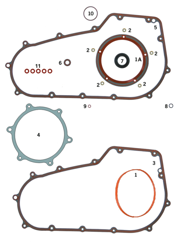 5pck Seal washer 85up cover screws (FR)