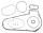 Primary gasket set FLH/FLT/FXR 85-93 (FR)