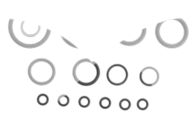 Fork oil seal set air-control (FR)