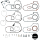 5pck Inspection cover gasket 2x silicon (FR)