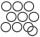 10pck Solenoid mount gasket #60645-65 (FR)